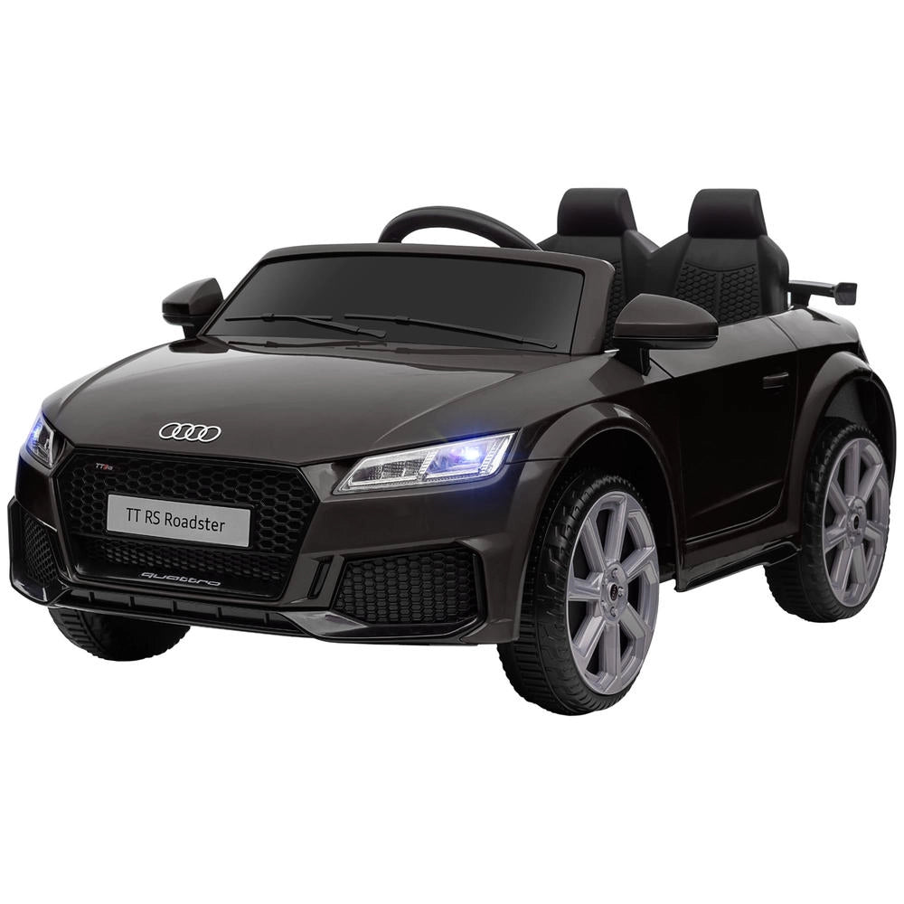 Auto Elettrica per Bambini Audi TT RS Roadster, con Telecomando 2.4G, Luci LED e Musica USB, 3 km/h, Nero