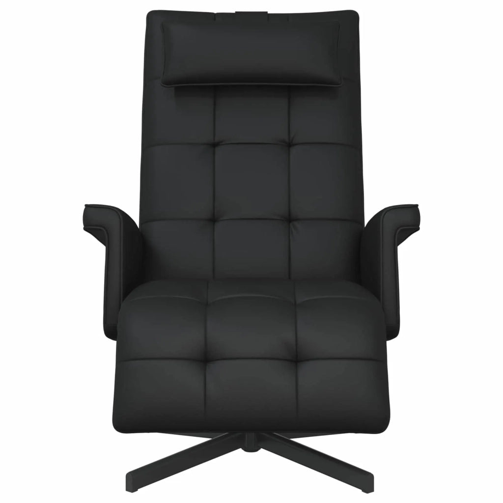 Sedia girevole Nero Similpelle 42045625
