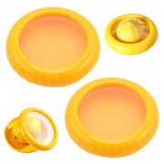 Set da 2 contenitori per alimenti per limoni, conservazione della frutta con coperchio