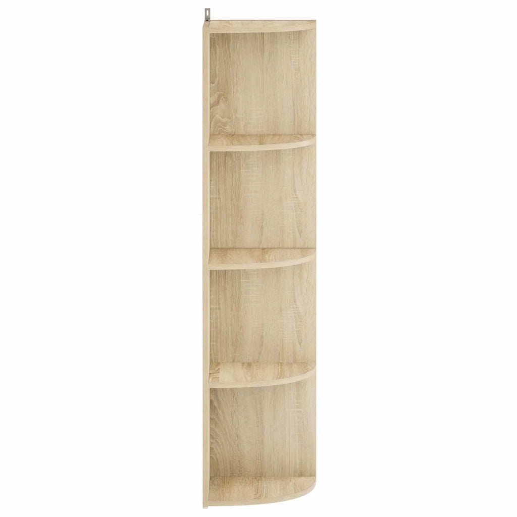 Mensola angolare 4 livelli 41,5 x 41,5 x 143 cm 8016336