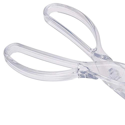 Pinze per servire in acrilico, 29 cm, confezione da 6 pezzi, trasparenti