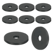 Guarnizioni in gomma, 12 pezzi, 40x10x3 mm, colore nero