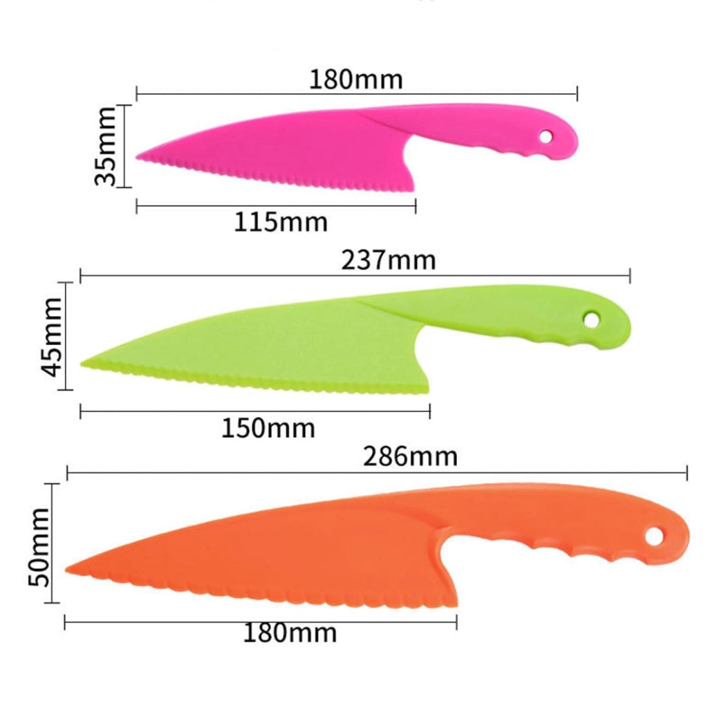 Set di misuratori di ostacoli, composto da 3 pezzi, in plastica, di vari colori, lunghezza 28,6 cm