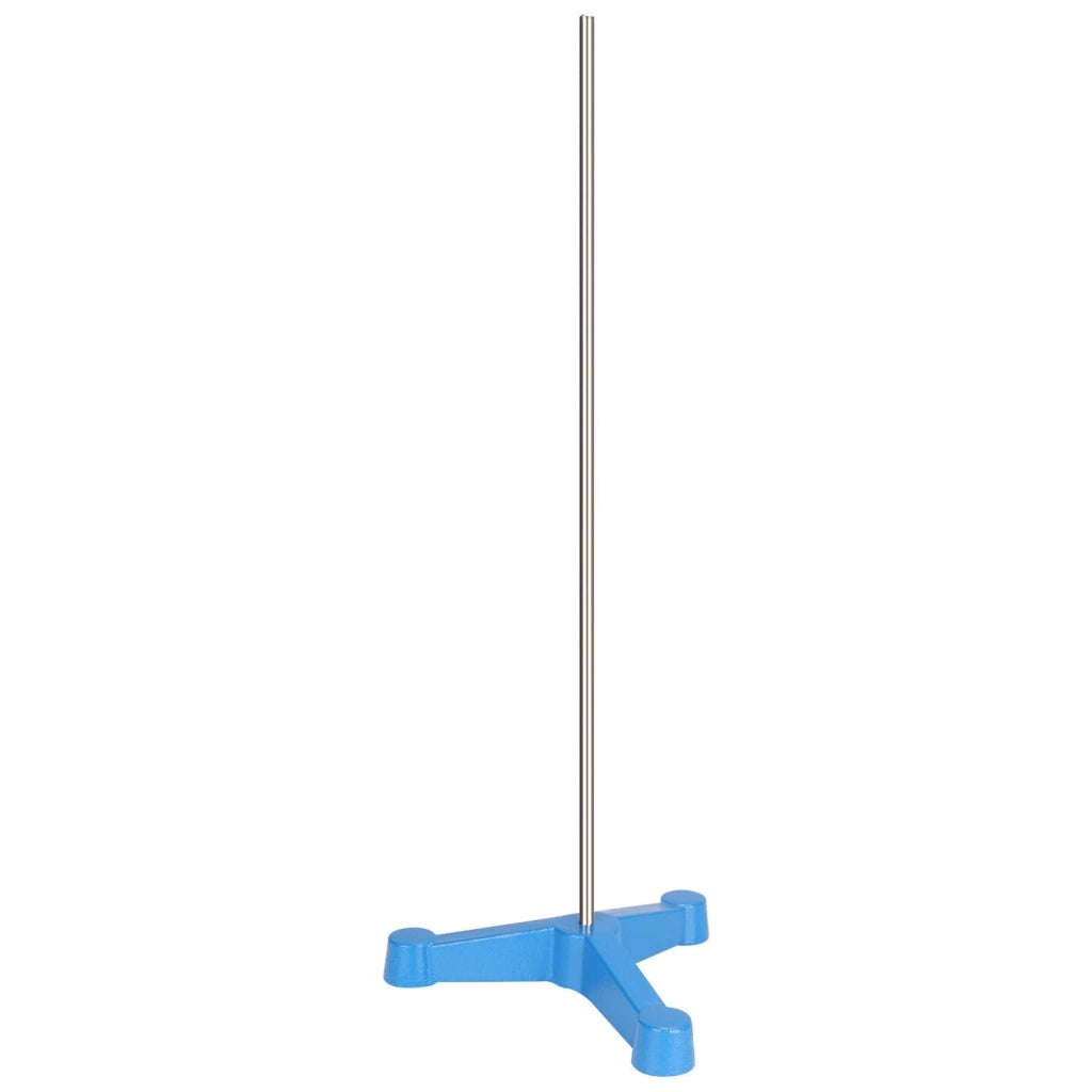 Supporto per laboratorio con base a treppiede, asta da 60 cm, peso 1,95 kg