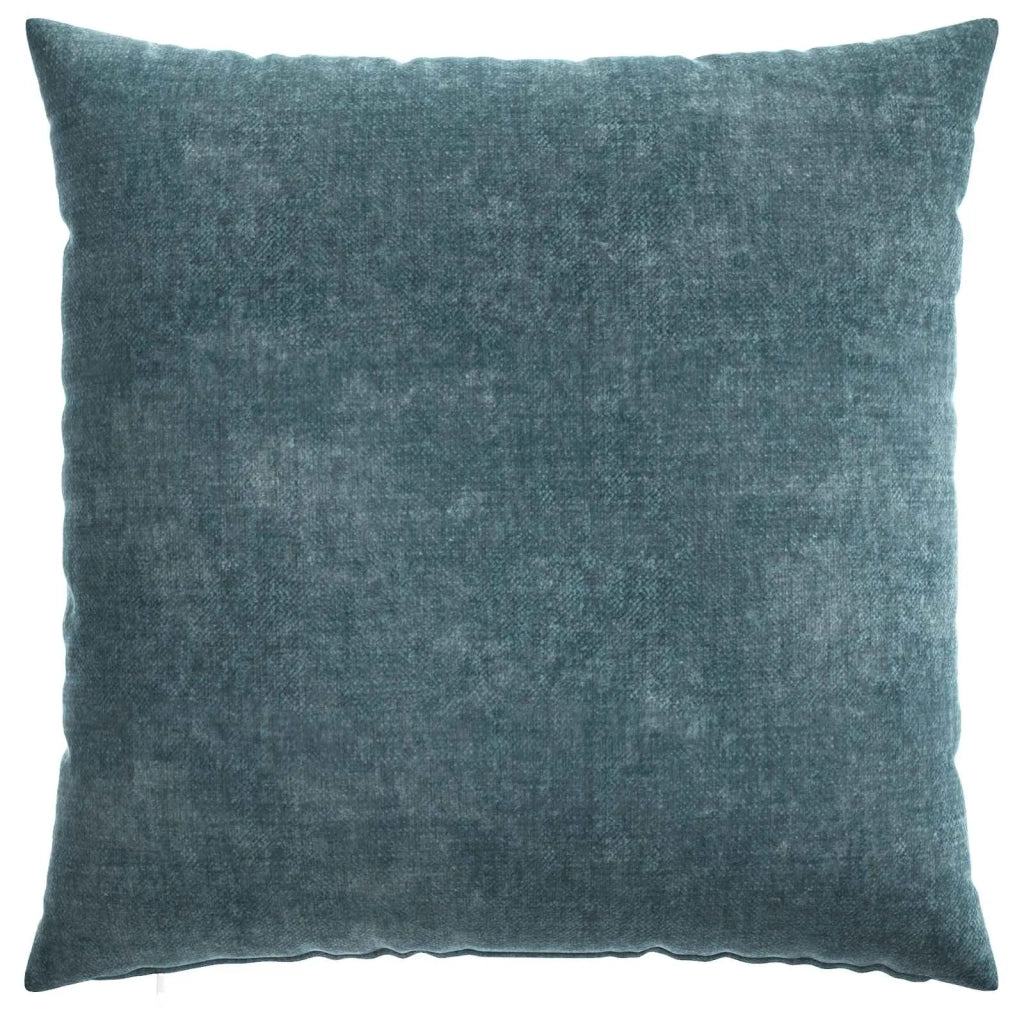 Federa 2 pz HEERLEN Blu 55 x 55 cm Tessuto Chenille 912329