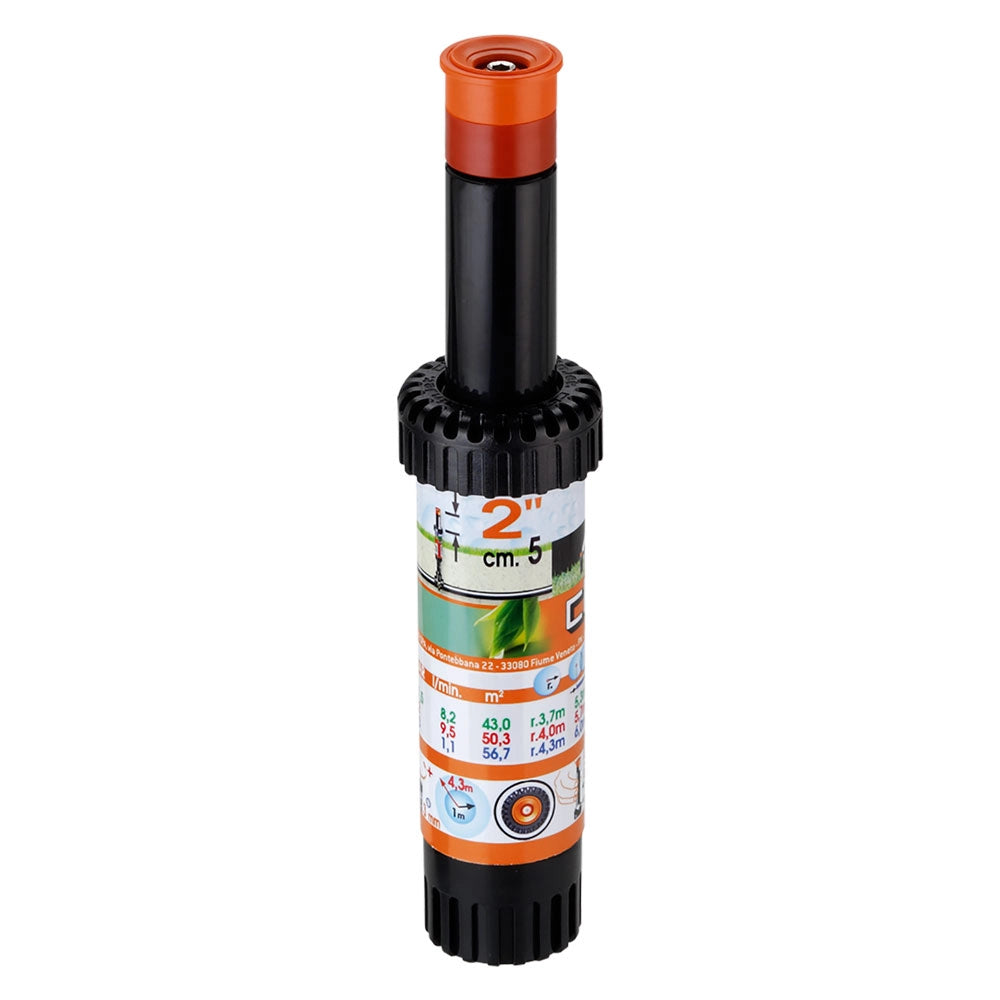 IRRIGATORE POP-UP STATICO 'GETTO' Art.90041 getto 360° - alzo cm 5