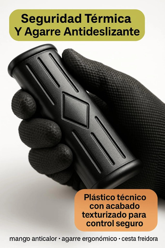 Maniglia per friggitrice, compatibile con il modello Movilfrit P 907080, realizzata in plastica