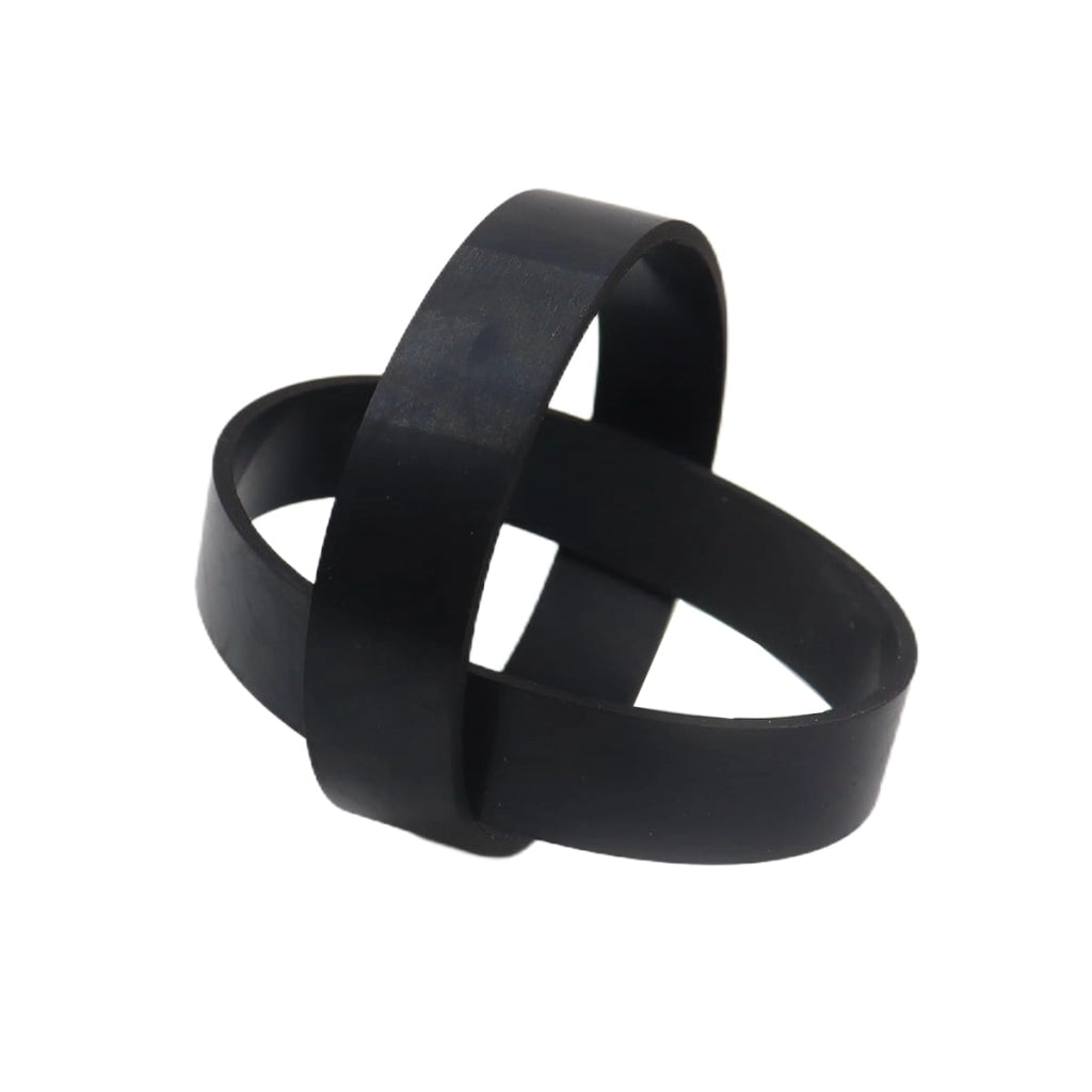 4 cinghie per aspirapolvere, modello 0300604, in gomma, larghezza 16 mm, colore nero