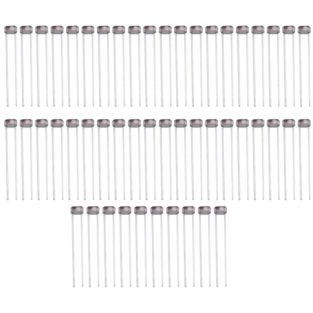 50 resistori fotosensibili 5 mm LDR GL5539 GM5539 5539