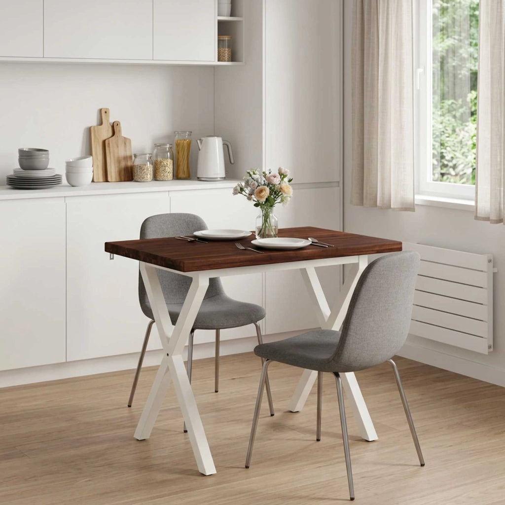 Tavolo da pranzo quadrato 110 x 55 x 75 cm 938767