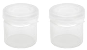 Lenti di vetro, 10 pezzi, 20 mm x Ø 19 mm, trasparenti