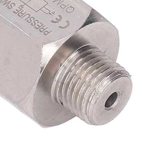 Interruttore a membrana normalmente aperto/normalmente chiuso, 1/4", 0,1-1 MPa, acciaio inossidabile