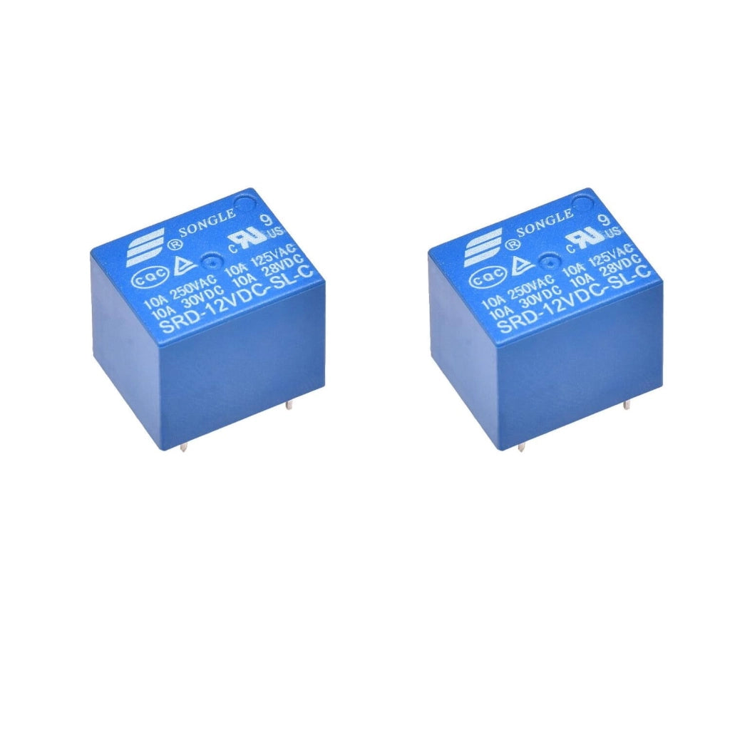 Mini-relè di sicurezza SRD-12VDC-SL-C, 10A, 12V