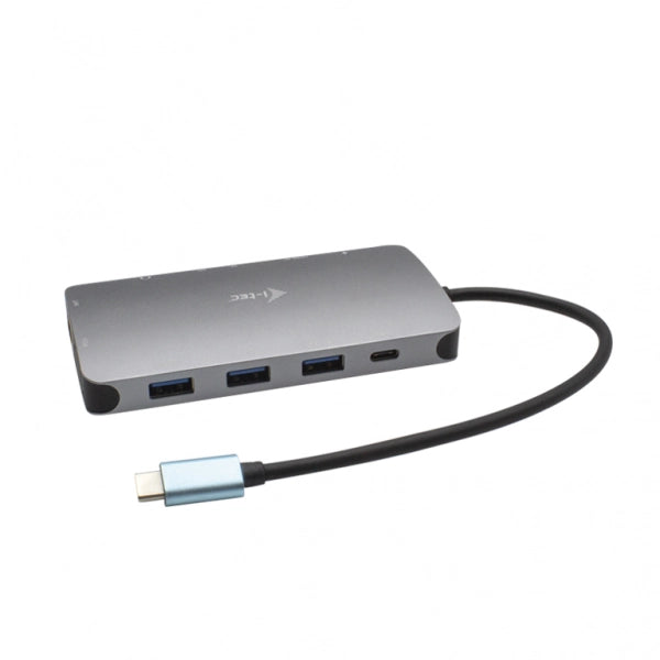 I-TEC DOCKING STATION USB-C - HDMI, VGA, LAN, PD100W e ALIMENTATORE