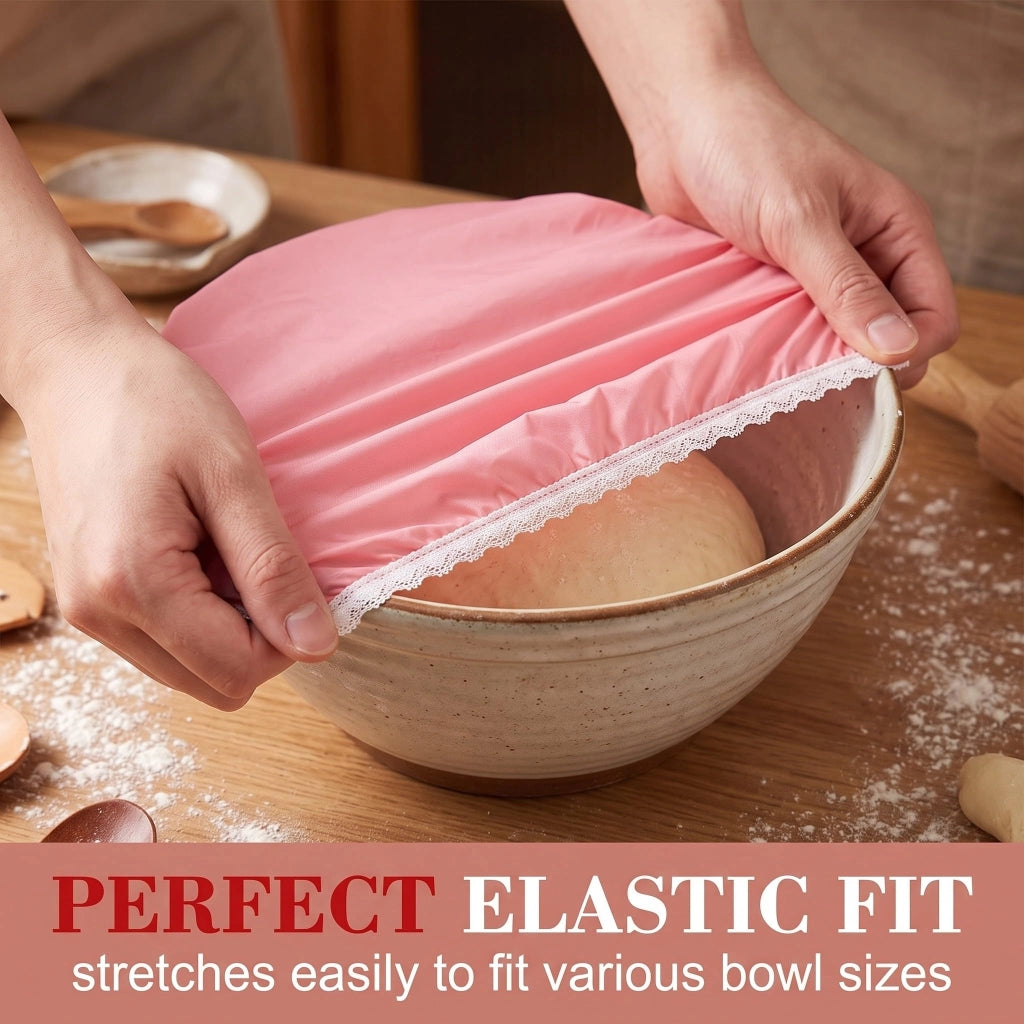Set di 10 coperture elastiche per impasti, diametro 30 cm, disponibili in 5 colori