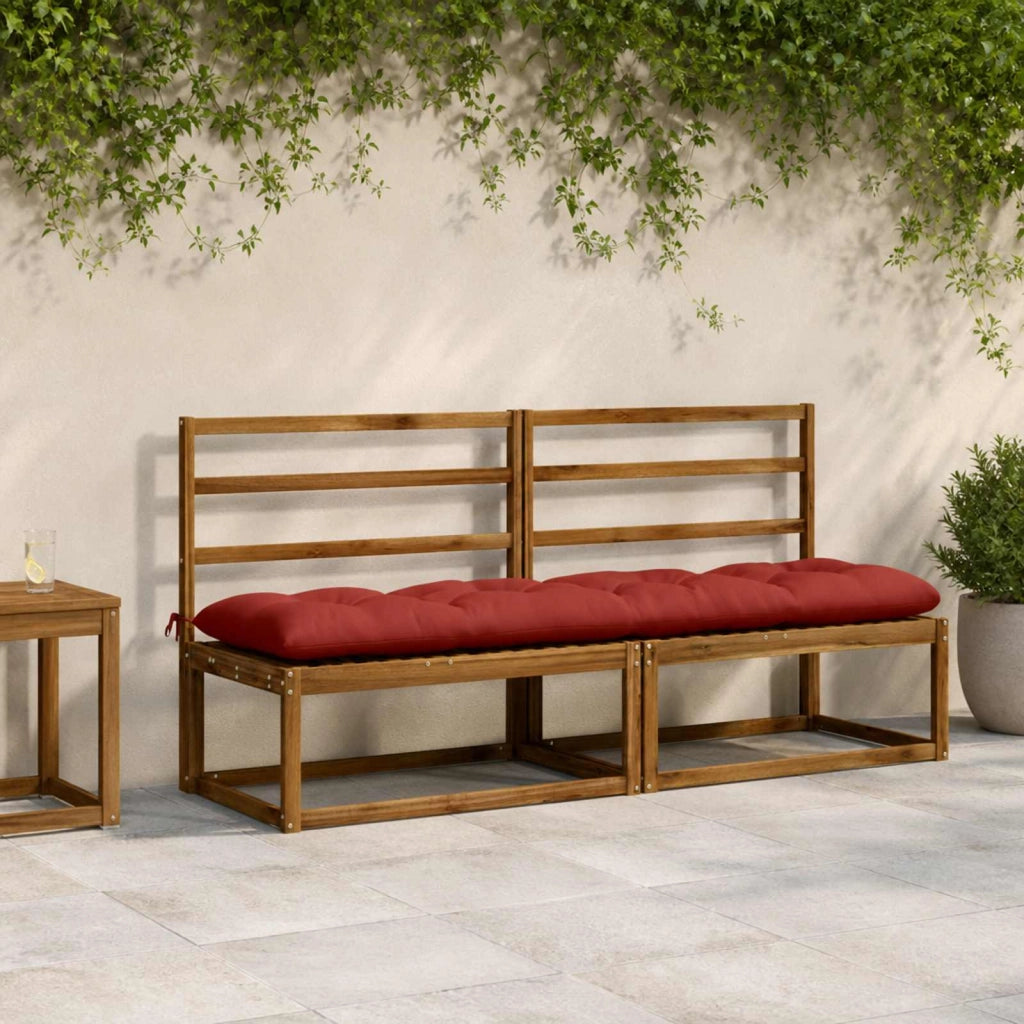 Cuscino per panchina VIANEN 100% Poliestere Rosso 953198