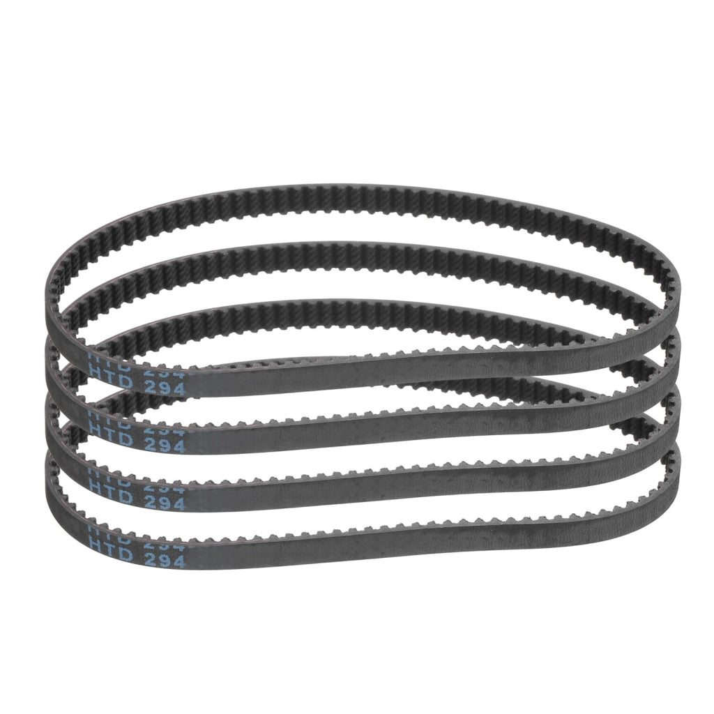 4 cinghie dentate HTD-3M, 98 denti, 294x6x2,4 mm, ad anello chiuso