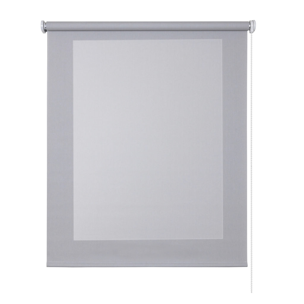 Storesdeco Tenda a rullo Screen 5% Grigio 100x180 cm