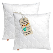 Set di 2 cuscini da 40x40 cm, ideali per divani, lavabili fino a 60°C, Oeko-Tex