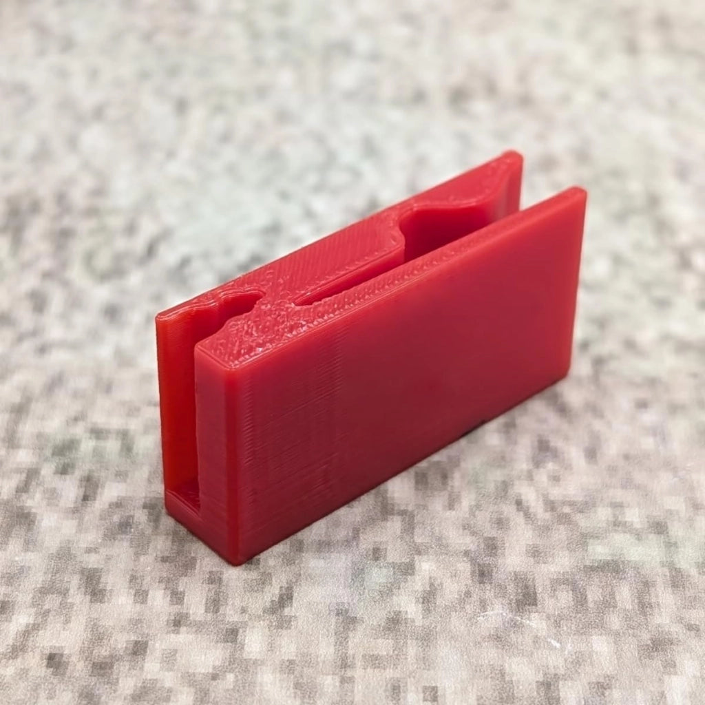 Clip di ricambio rosso per asse da stiro, supporto per cavi, 40 mm