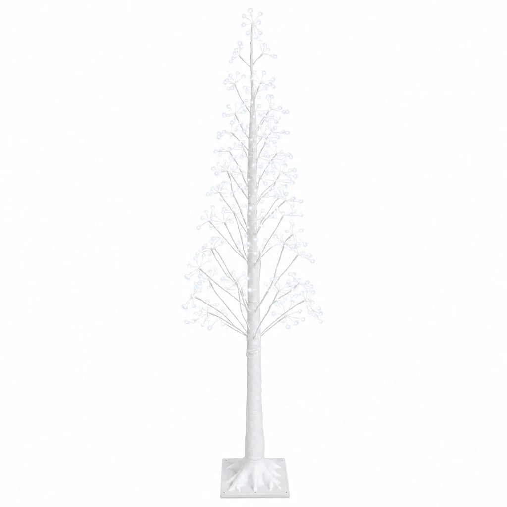 Albero di Natale Starburst Bianco 17 x 17 x 180 cm Plastica 42055270