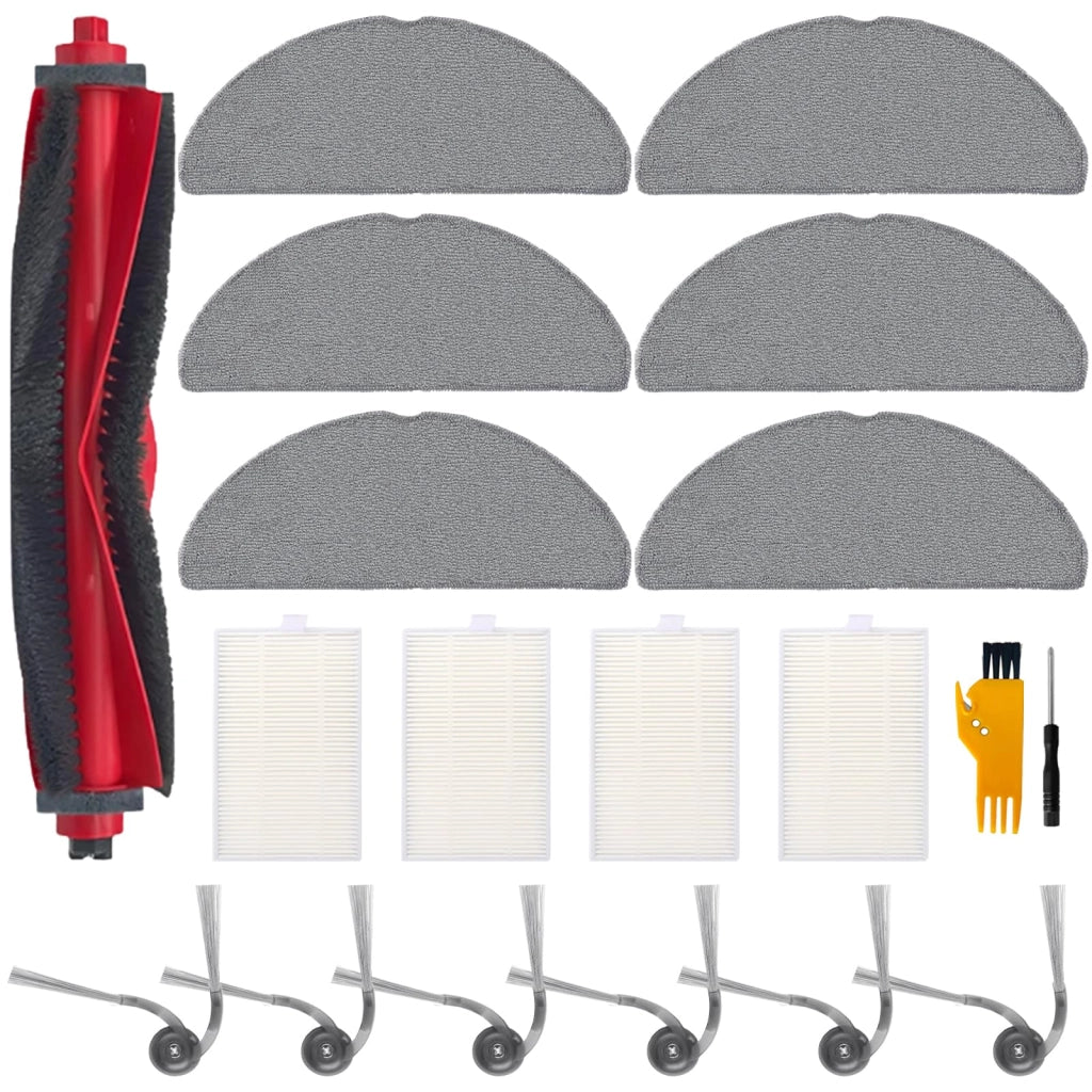 Kit di accessori per aspirapolvere Roborock Q7 L5+/M5 – 17 pezzi