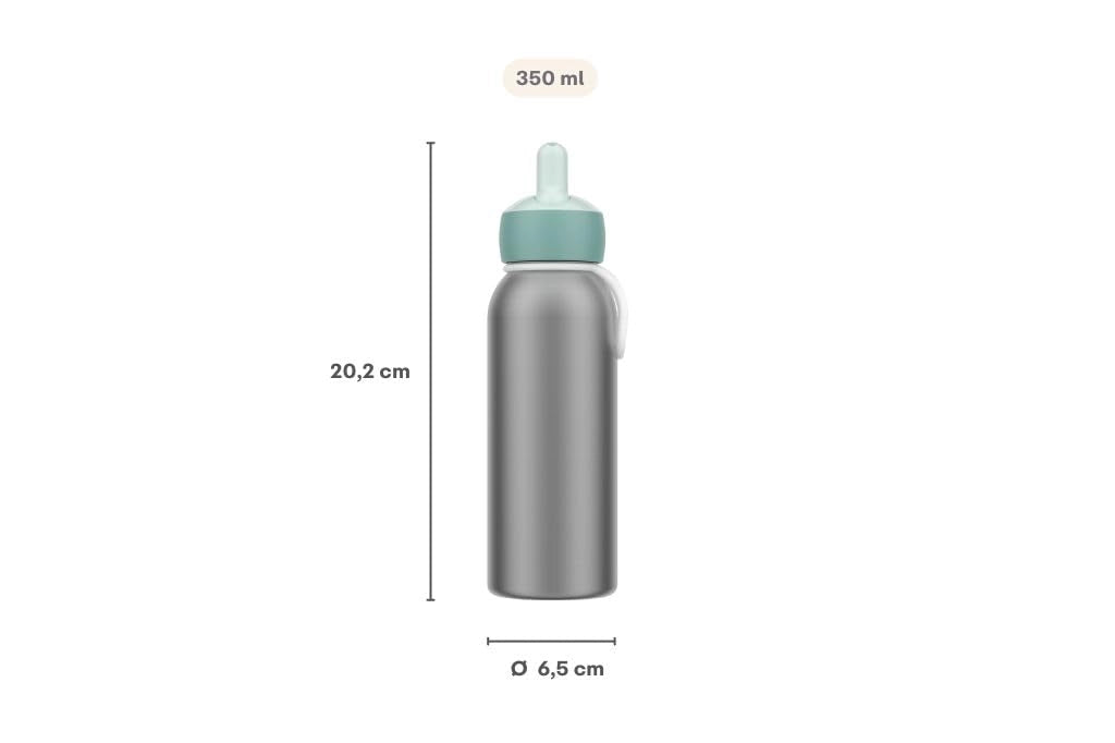 Borraccia termica pieghevole da 350 ml – Motivi floreali e farfalle