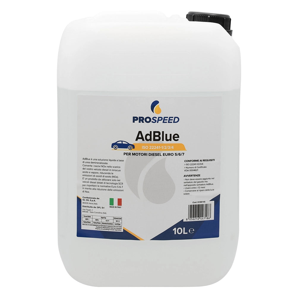 LIQUIDO PER MOTORI DIESEL 'AD BLUE' lt.10 - tanica