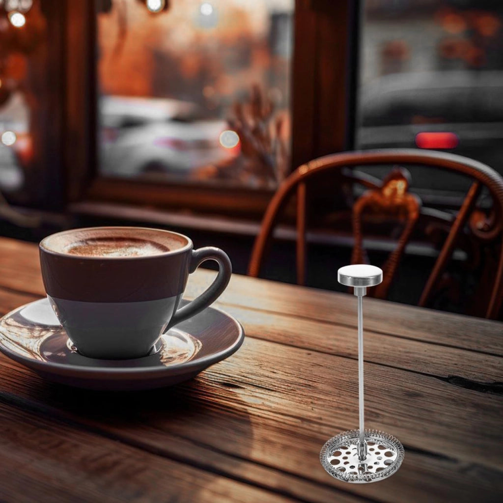 Tampone per caffè espresso, capacità 600 ml, in acciaio inossidabile