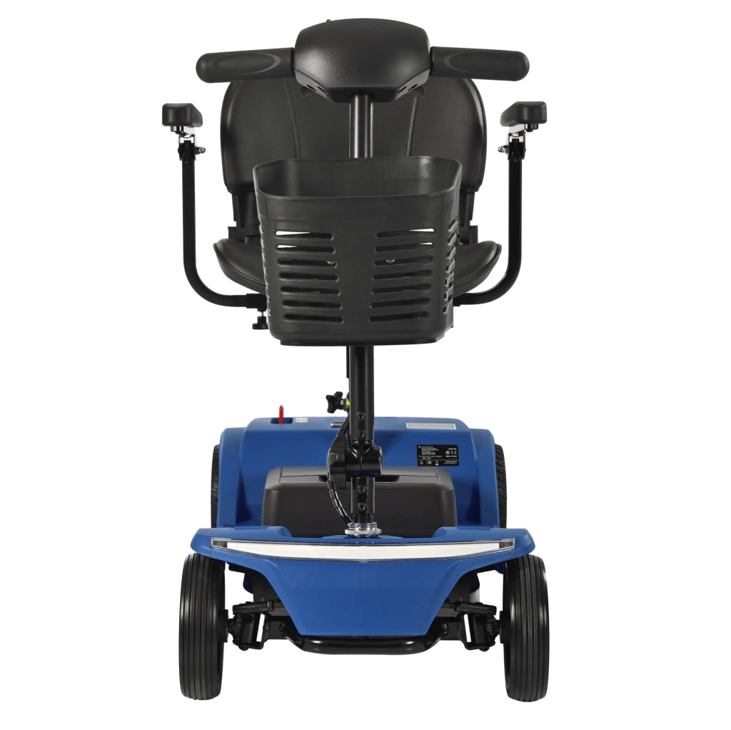 SCOOTER elettrico con batteria rimovibile, portata 150 kg, blu
