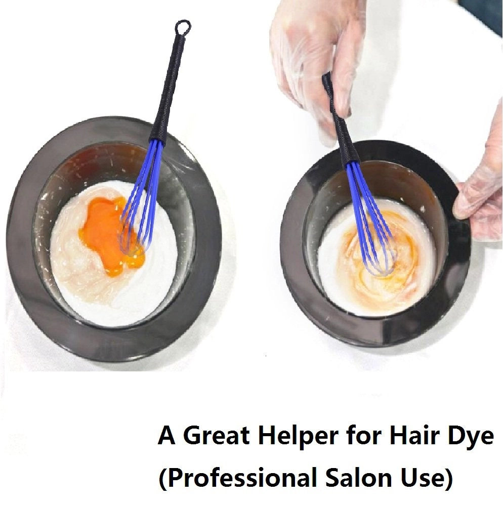 Set di 5 fruste in silicone, mini, 18 cm, adatte al lavaggio in lavastoviglie