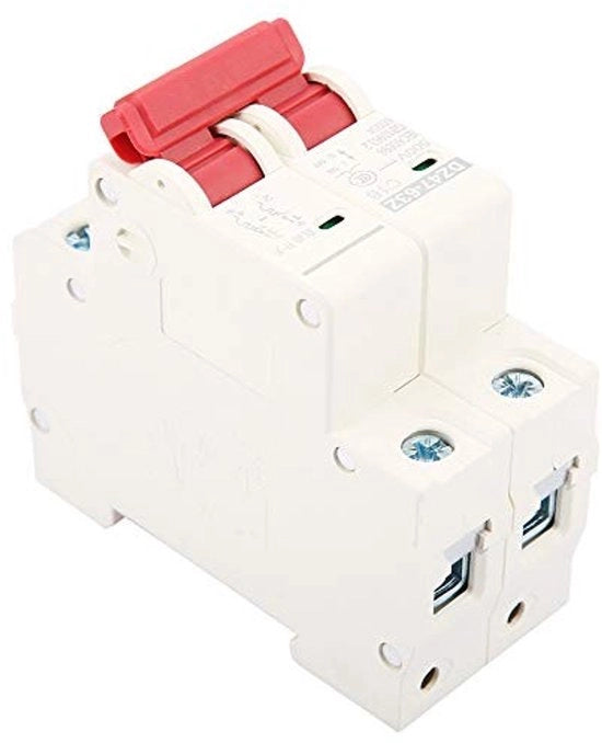 Interruttore di protezione per circuito miniatore 2P DC 500V - 16A per sistemi di energia solare - Sicurezza affidabile - Sostenibile - Elettricità - Energia