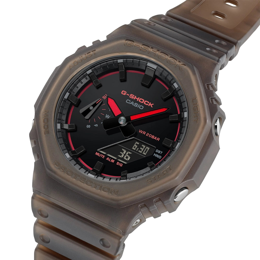 CASIO G-SHOCK Mod. OAK - SMOKE LIGHT SERIE - BROWN  ***NEW!***