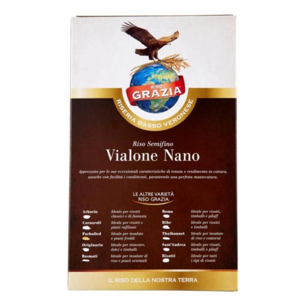 Riso grazia vialone nano delle terre venete confezione da 1 kg