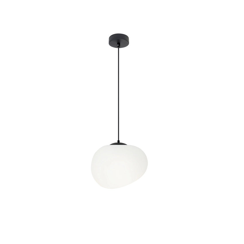 Lampada a sospensione STONES bianca Ø20 E27 Candellux