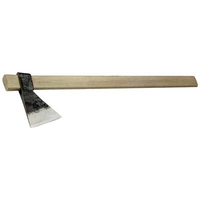 SCURE ASCIA CALABRIA 330 RINALDI  ACCIAIO FORG/FAGGIO GR 400 H.CM 62 SM.MM 15/25X45