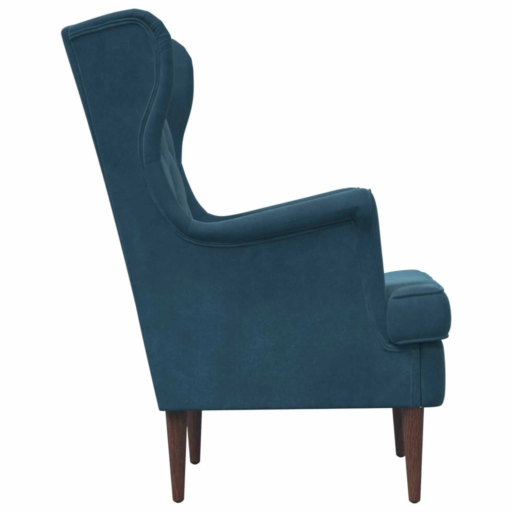 Poltrona Blu Velluto 42029915