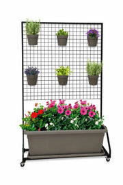 Tecnokit Fioriera Verticale Dada | Struttura in Acciaio per Giardino Verticale | Made in Italy
