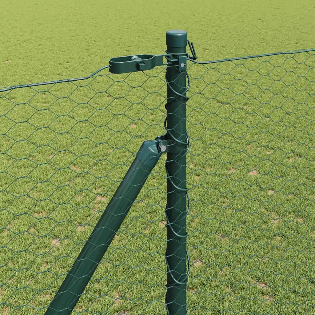 Palo della recinzione Verde 50 x 1,6 m (rete da 25 mm)