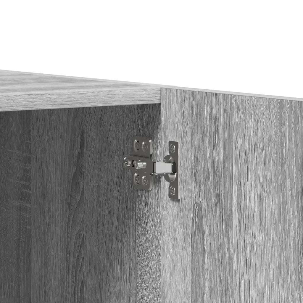 Armadio Grigio Sonoma 80x52x180 cm in Legno Multistrato CFW5087388
