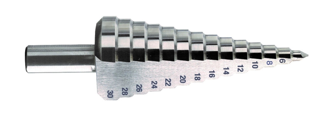 Krino UTENSILE CONICO INTEGRALE A GRADINO n°4 9 gr.- EE ? mm. 4-20 -L. mm. 85