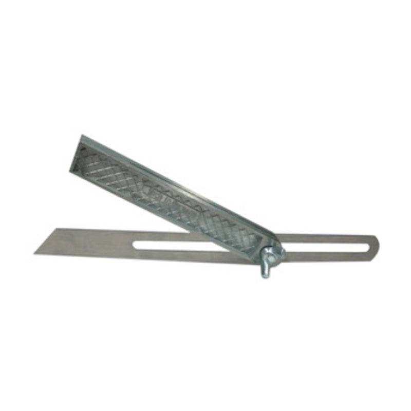 SQUADRA FALSA REGOLABILE ASTA ACCIAIO 250 MM- 1,0 pz