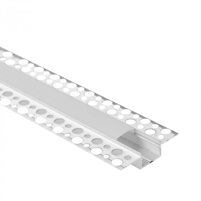 Profilo LED GPS01 incasso alluminio anod. diffusore 1m Ecolight