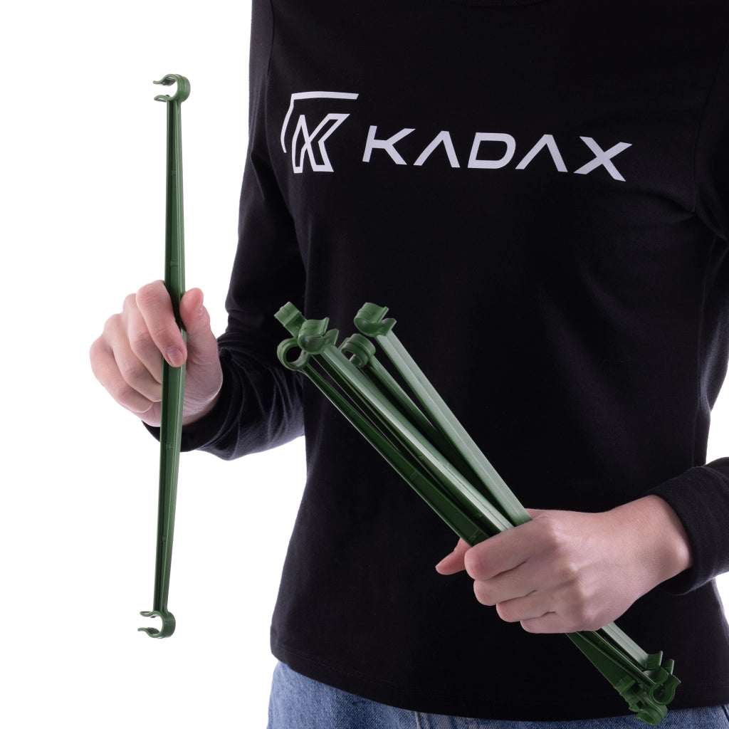 KADAX Giunti per aste da 11 mm, 30 pezzi