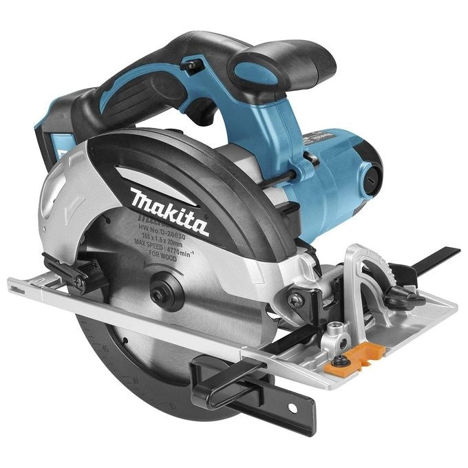 Makita DHS630ZJ Sega Circolare Portatile Diametro Lama 16,5 cm Regime 3100 rpm Alimentazione Batteria 18 V colore Nero Blu