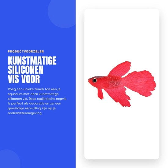 Decorazione artificiale di silicone per acquario