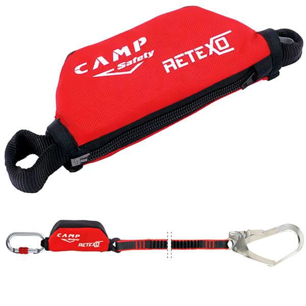Camp 5050103 Retexo Cordino con Assorbitore di Energia 150 cm EN 355 22 kN 130 Kg Gyro3 NFC