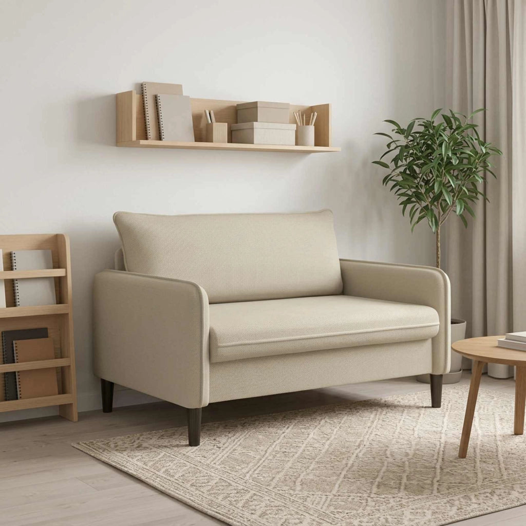 Poltrona XXL Beige Velluto 42043557
