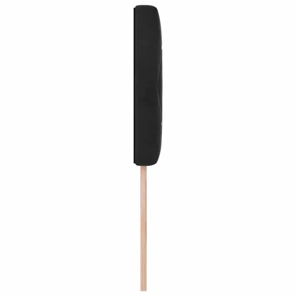 Testiera | Testata Nero 90 cm Velluto