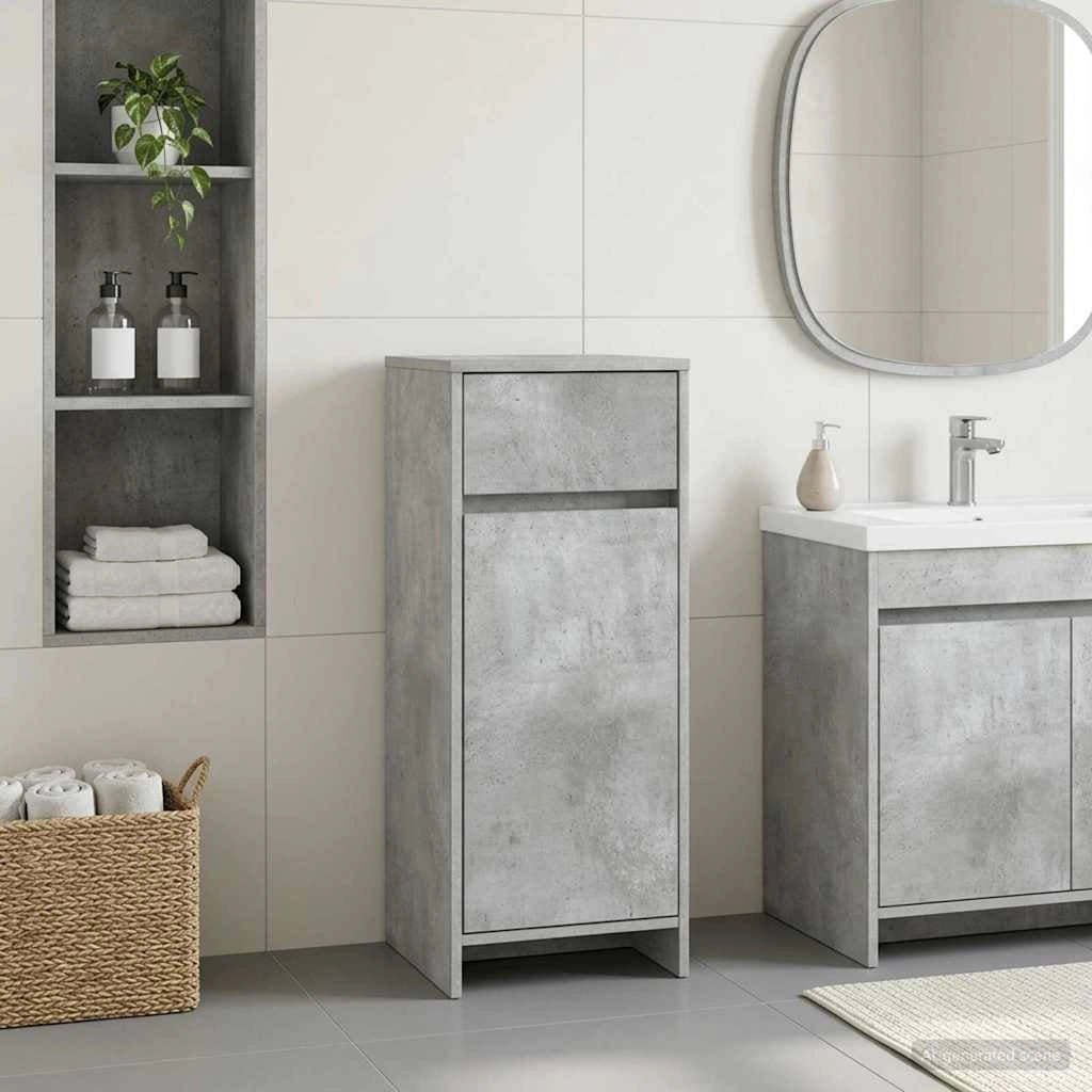 Mobile da Bagno Grigio Cemento 35 x 36,5 x 85 cm 890747